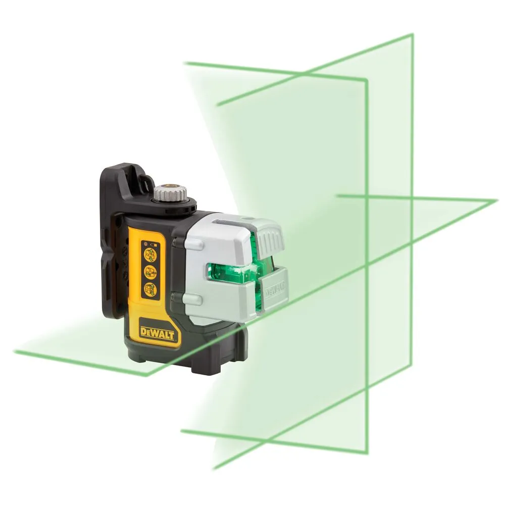 DeWalt DW089CG 3 Line Green Laser Level