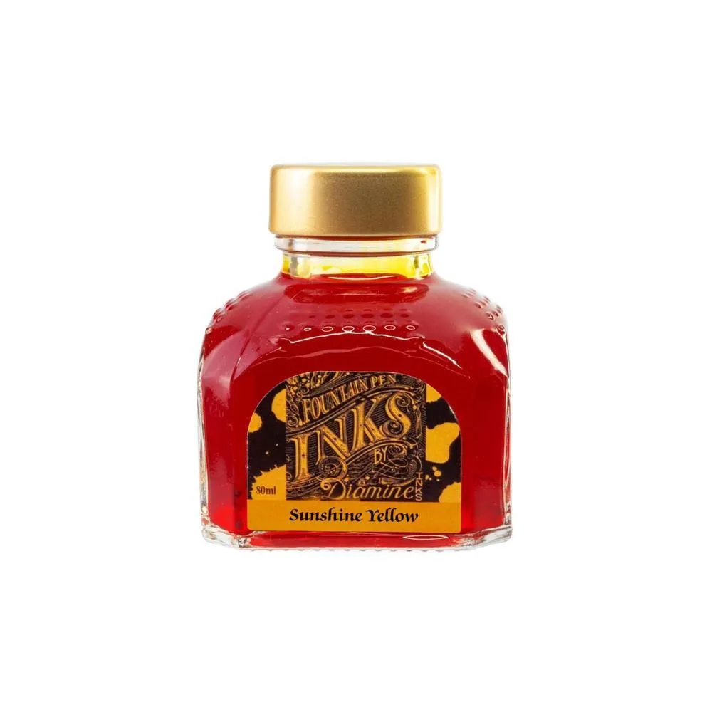 Diamine Ink Bottle (30ml / 80ml) - Yellow