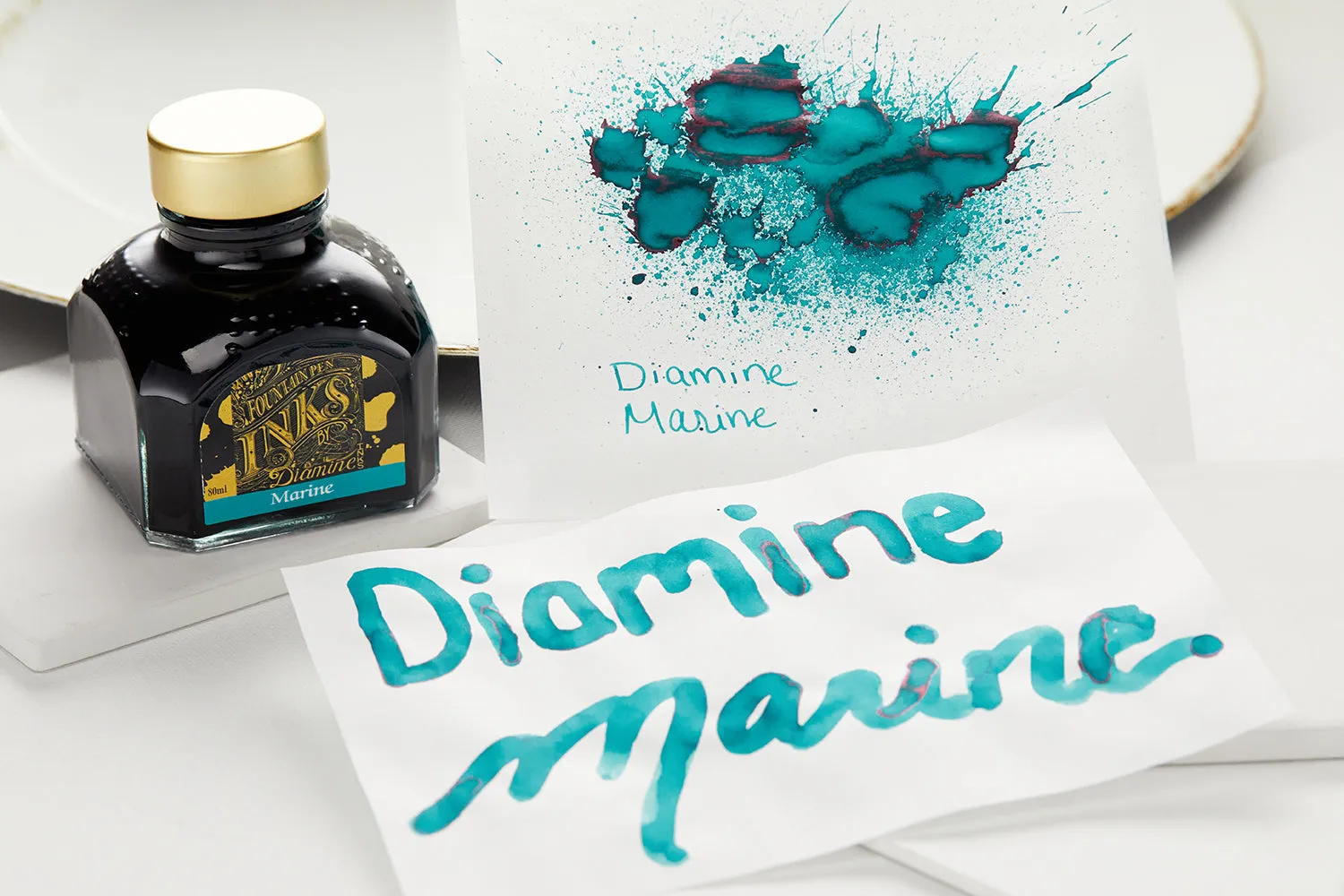 Diamine Marine - 80ml Bottled Ink