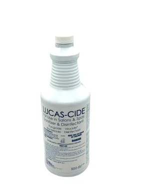 Disinfectant Sanitizer Lucas Cide Blue Concentrate 32 oz