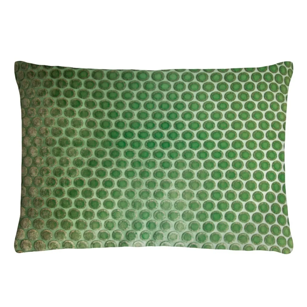 Dots Velvet Grass Pillows by Kevin O’Brien Studio