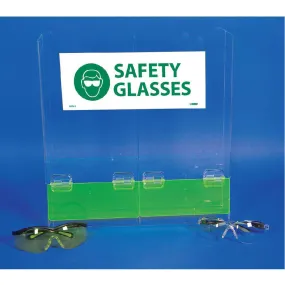 Double Safety Glasses Dispenser