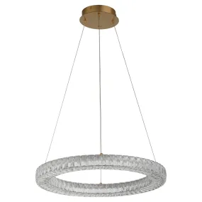 Elan 24" Pendant - Aged Brass