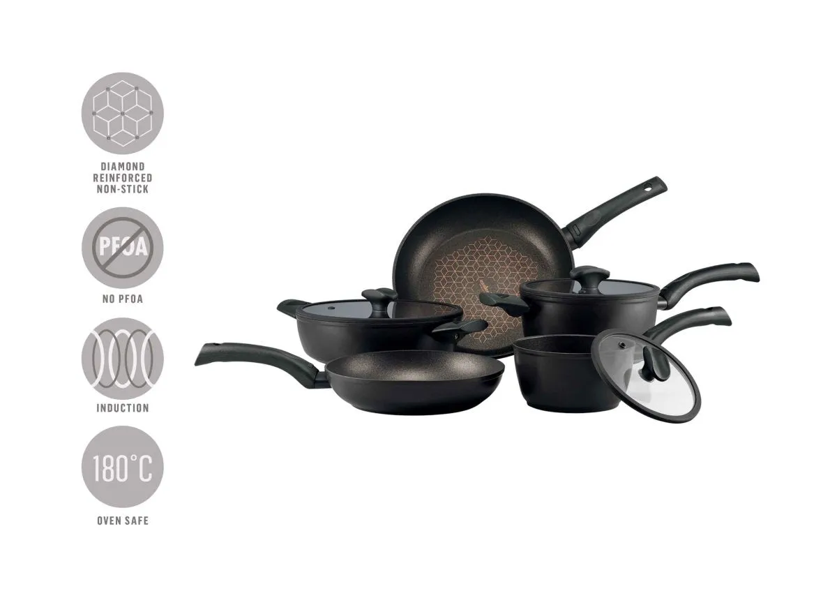 Essteele Per Salute Nonstick Induction Cookware Set 5 Piece