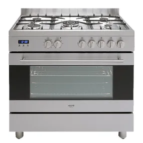 Euro Appliances EV900DPSX 90cm Dual Fuel Freestanding Stove - Next Business Day Availablity