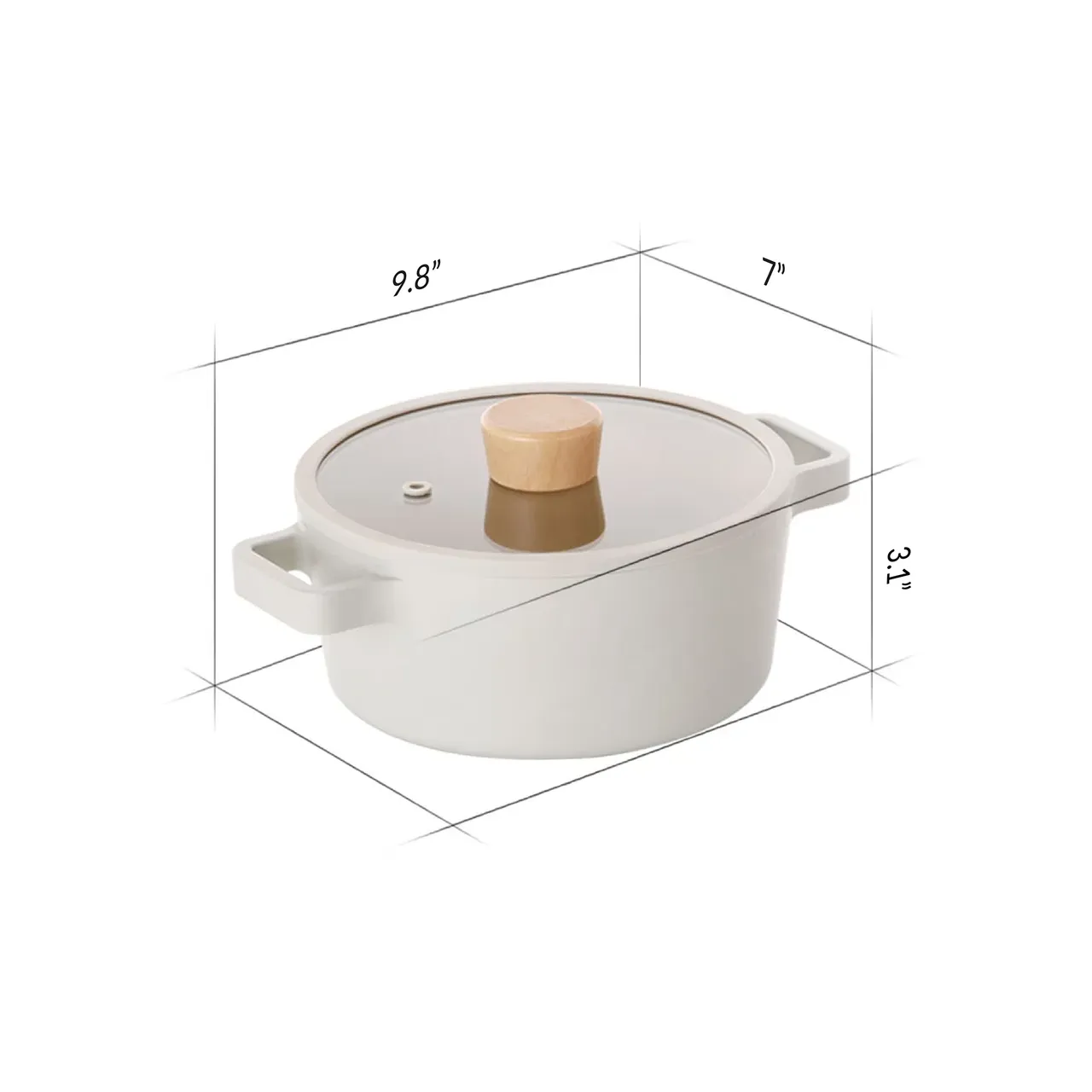 FIKA 1.6QT (1.5L) Stockpot