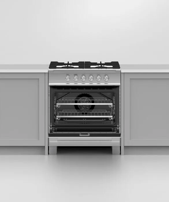 Fisher Paykel - 3.5 cu. ft  Gas Range in Stainless - OR30SCG4X1