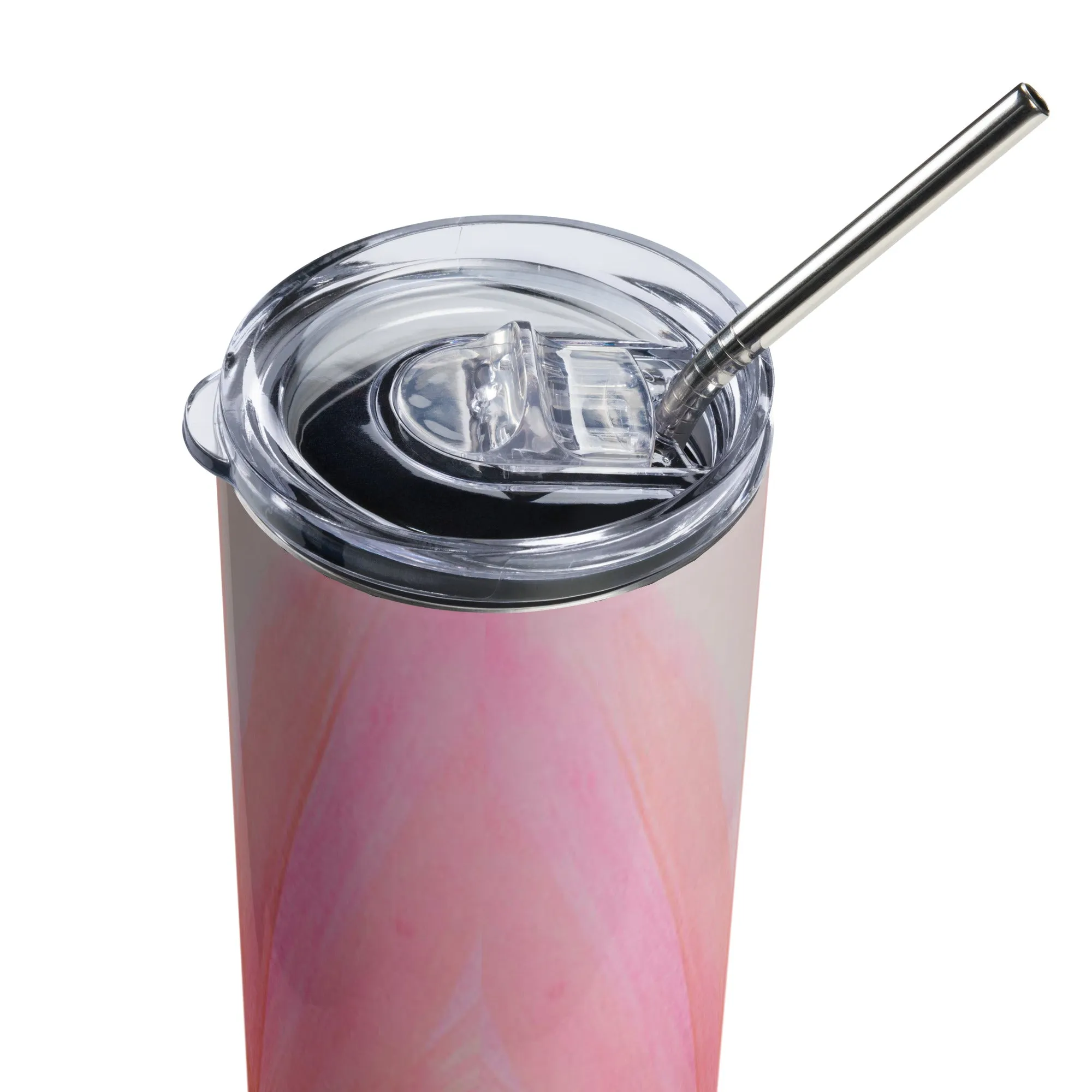 Floral Watercolor Stainless Steel Tumbler