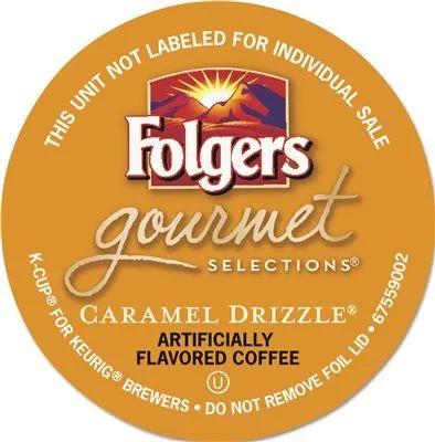 Folgers Caramel Drizzle Coffee K-Cups 24 Per Box