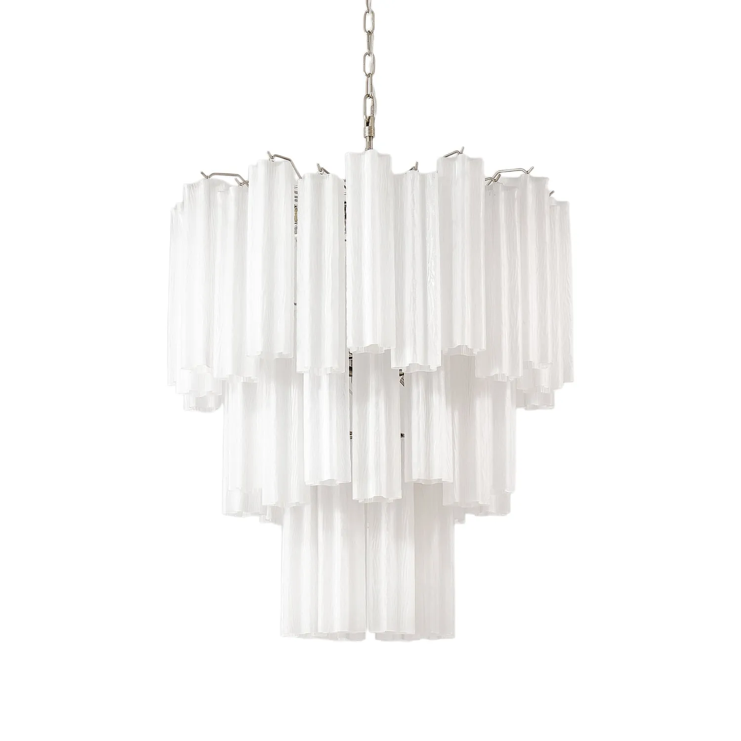 Frosted Glass Tubes Chandelier