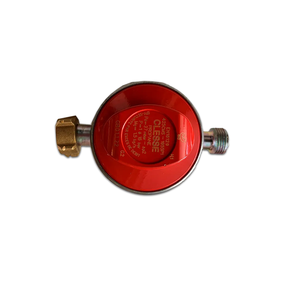 Gas Regulator 37 mBar kit with hose - FR