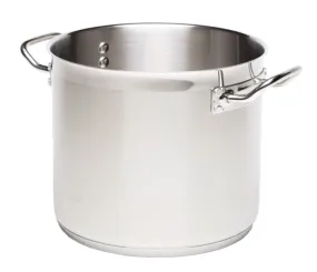 Genware 1034-24 GW Stockpot (No Lid) 24L - 34 x 26cm (Dia x H)