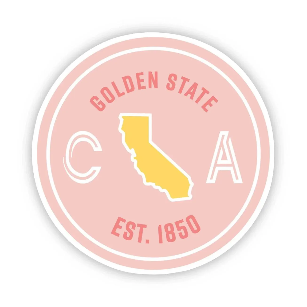 Golden State California | Sticker