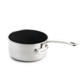 GreenPan Premiere 16cm SaucePan, Stainless Steel [PFAS FREE]