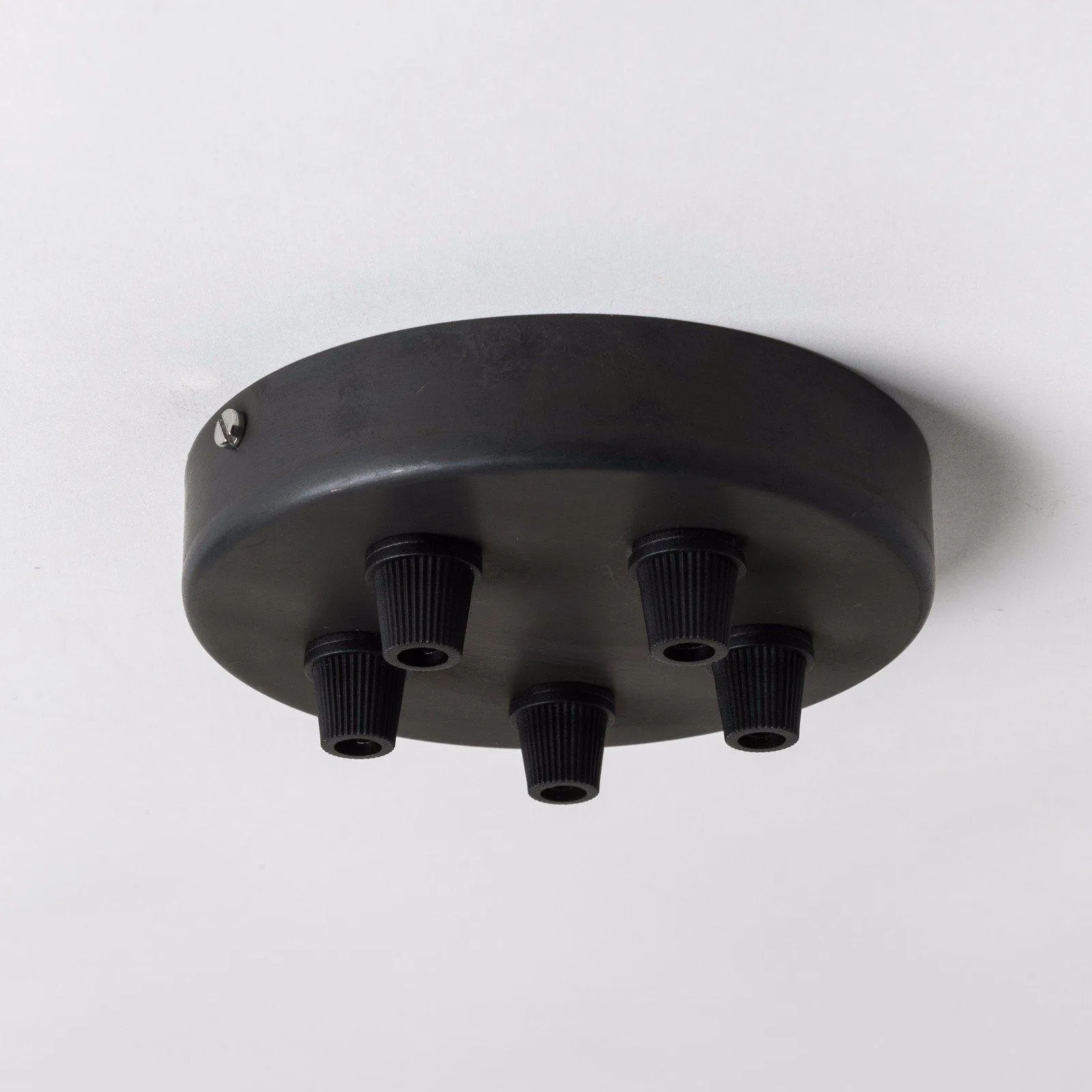 Gunmetal 100mm Ceiling Rose - All Outlet Options