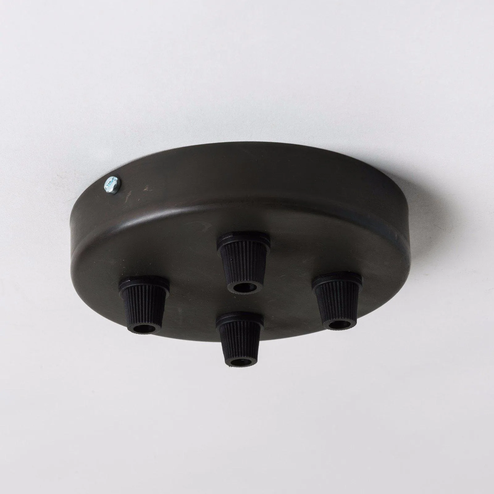 Gunmetal 100mm Ceiling Rose - All Outlet Options