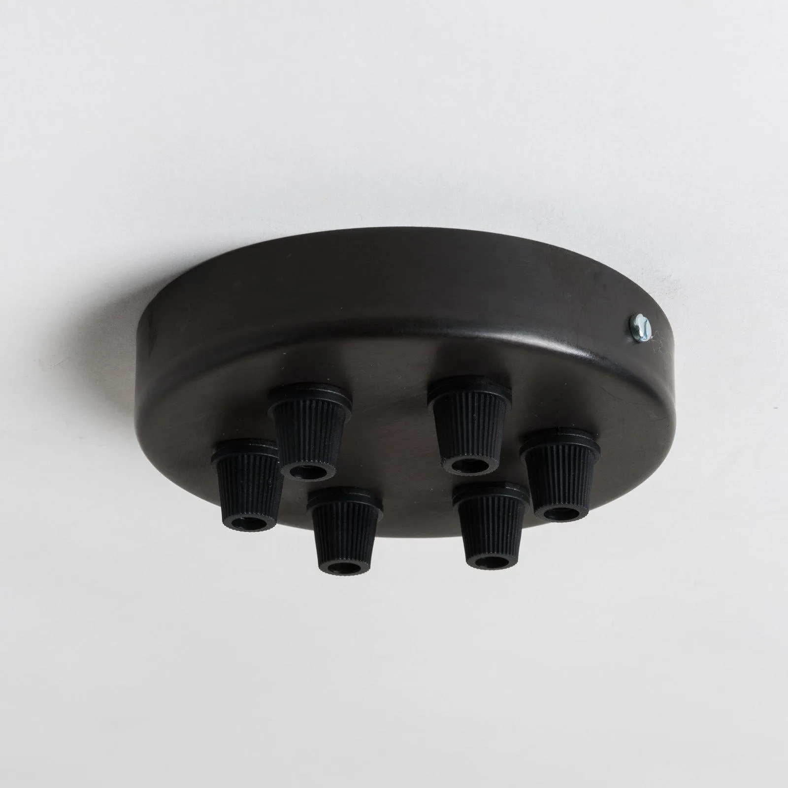 Gunmetal 100mm Ceiling Rose - All Outlet Options