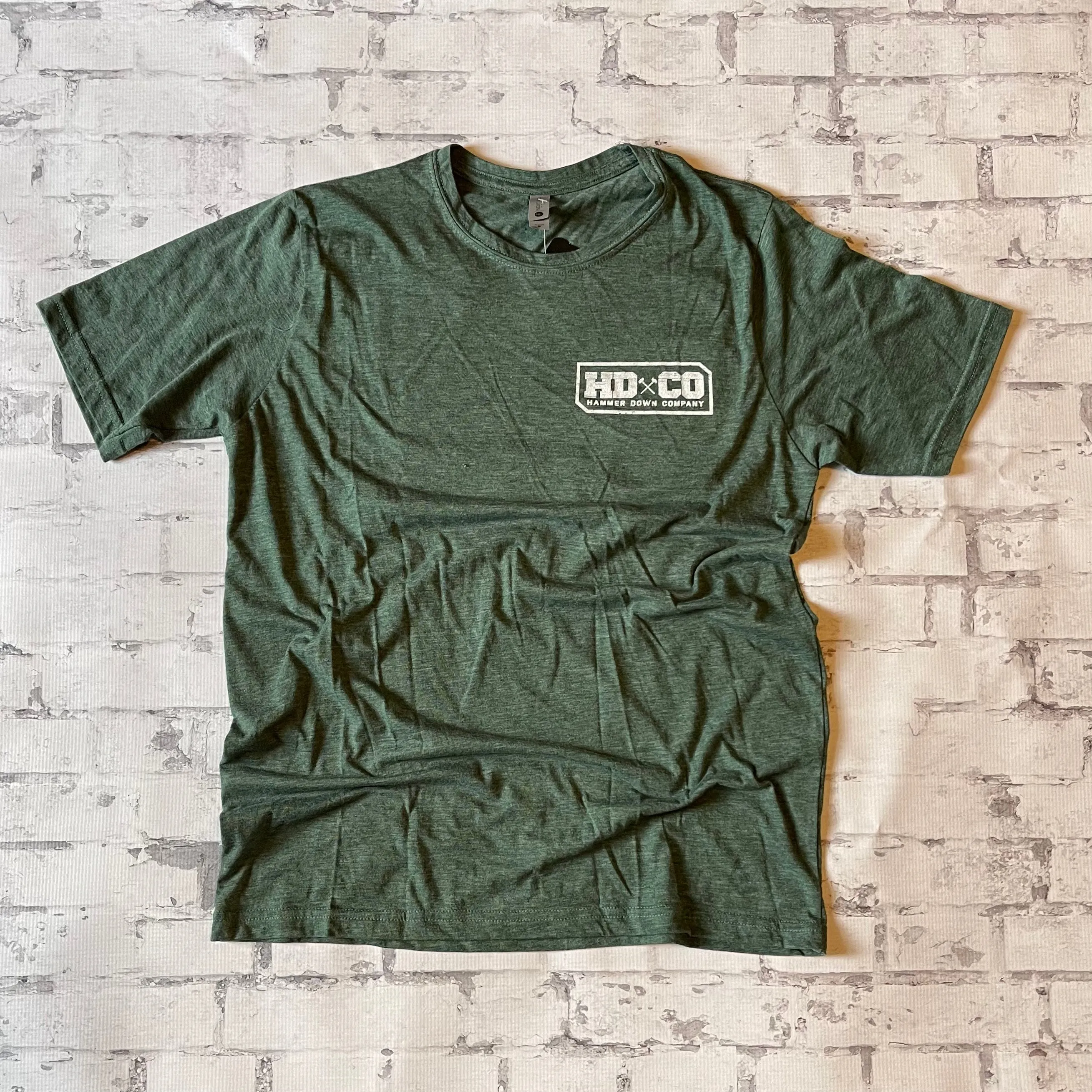 Hammer Down "Red Mountain Patch" Short Sleeve T-shirt - Royal Pine