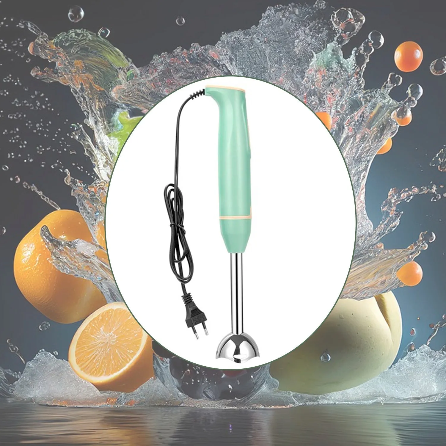 Hand Blender Multi-Purpose Hand Blender, 400W Handheld Blender High Speed Blender Stainless Steel Handheld Stick Blender For Smoothies, Puree Baby Food and Soups