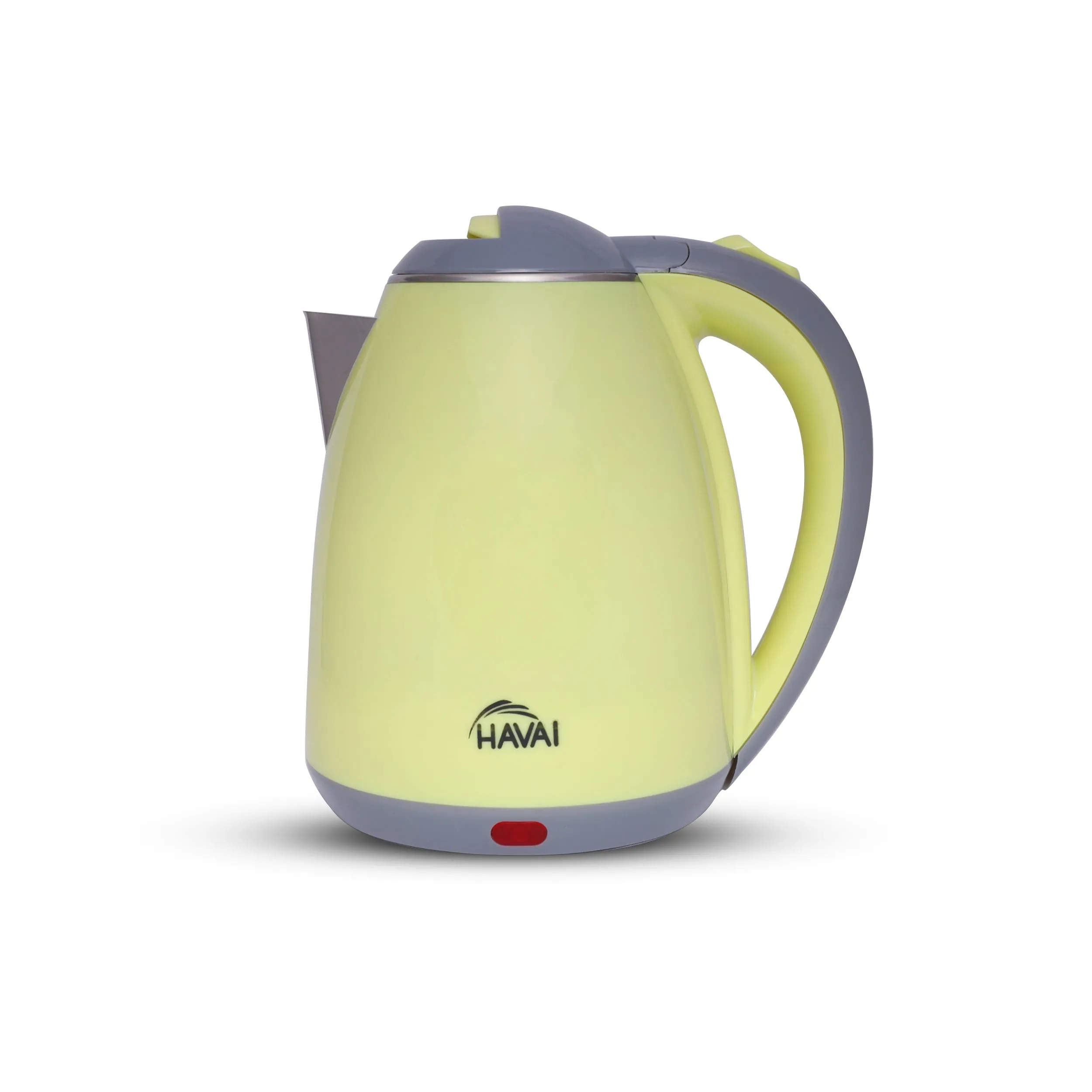 HAVAI Large Premium Electric Kettle 1.8L |Stainless Steel Inner Body | Auto Power Cut | Boil Dry Protection & Cool Touch Double Wall | Portable | 1500 Watts |1 Year Warranty - POWDER PINK