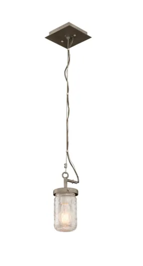 HIGHLAND 1 LIGHT MINI PENDANT-COUNTRY IRON