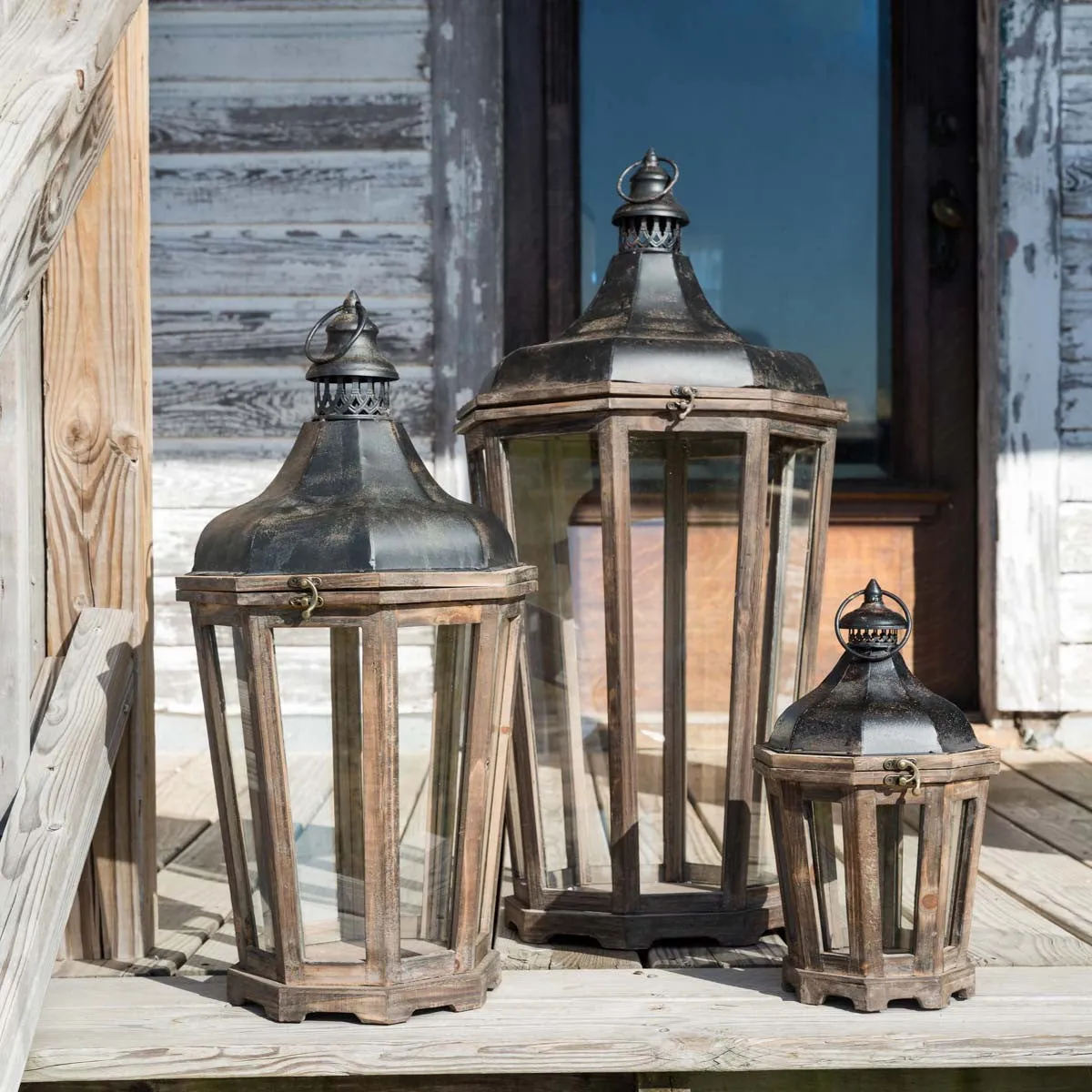 Hillcrest Lanterns, Set of 3