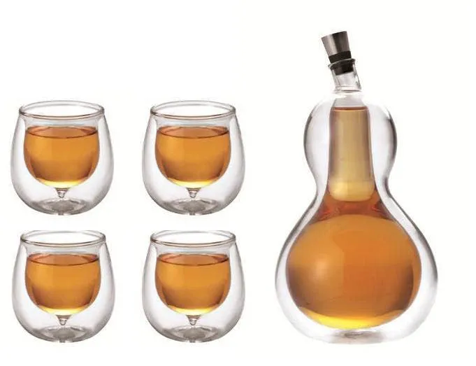 Hulu Liquor Glass 4pc Set