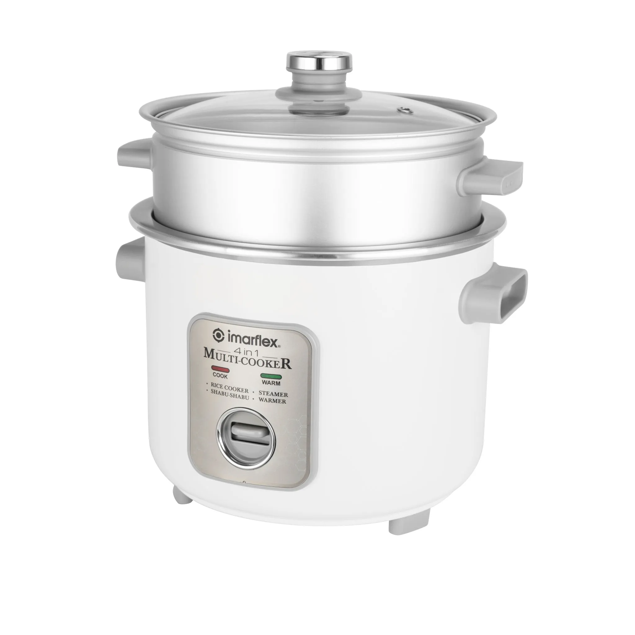 IRC-15LC IMARFLEX 1.5L 4-IN-1 WHT CERAMIC MULTI-COOKER