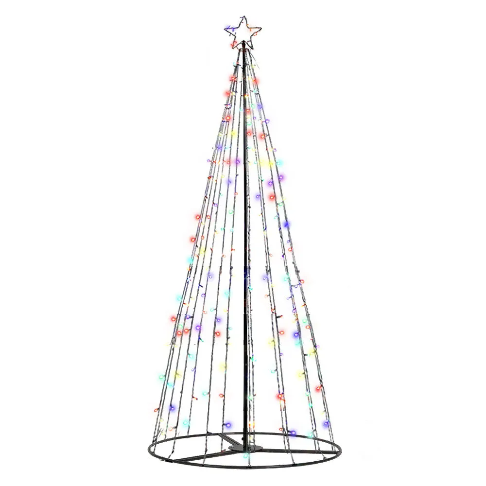 Jingle Jollys Solar Power Christmas Tree 3.6M 400 LED Xmas Trees 8 Light Modes