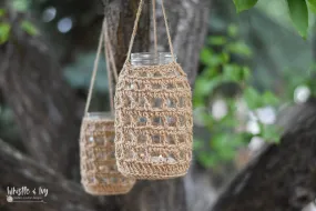 Jute Lanterns [crochet pattern]