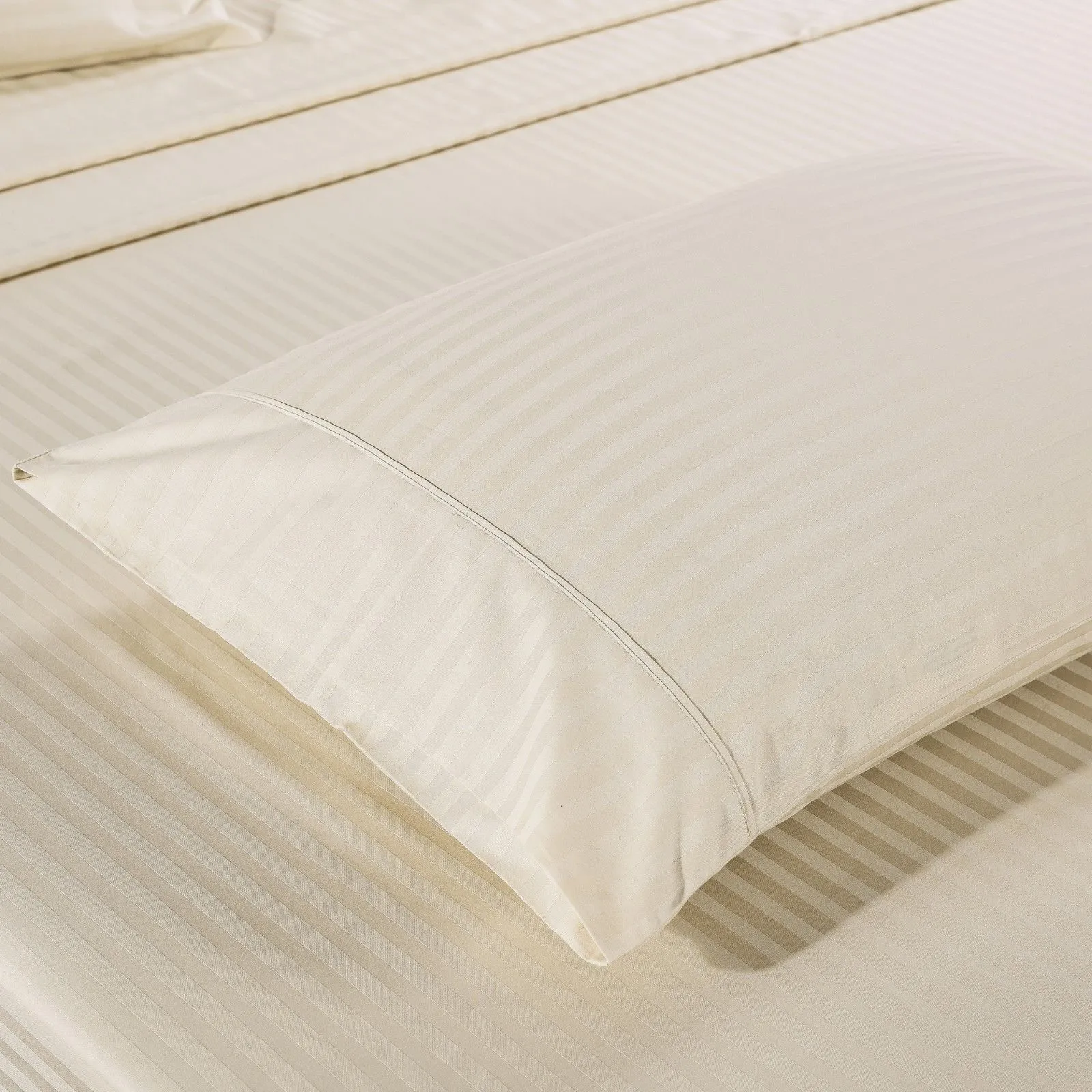 Kensington 1200 Thread Count 100% Egyptian Cotton Sheet Set Stripe Hotel Grade Double Sand