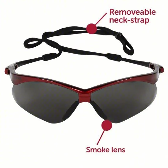 KleenGuard Nemesis Smoke Anti-Fog Safety Glasses with KleenVision