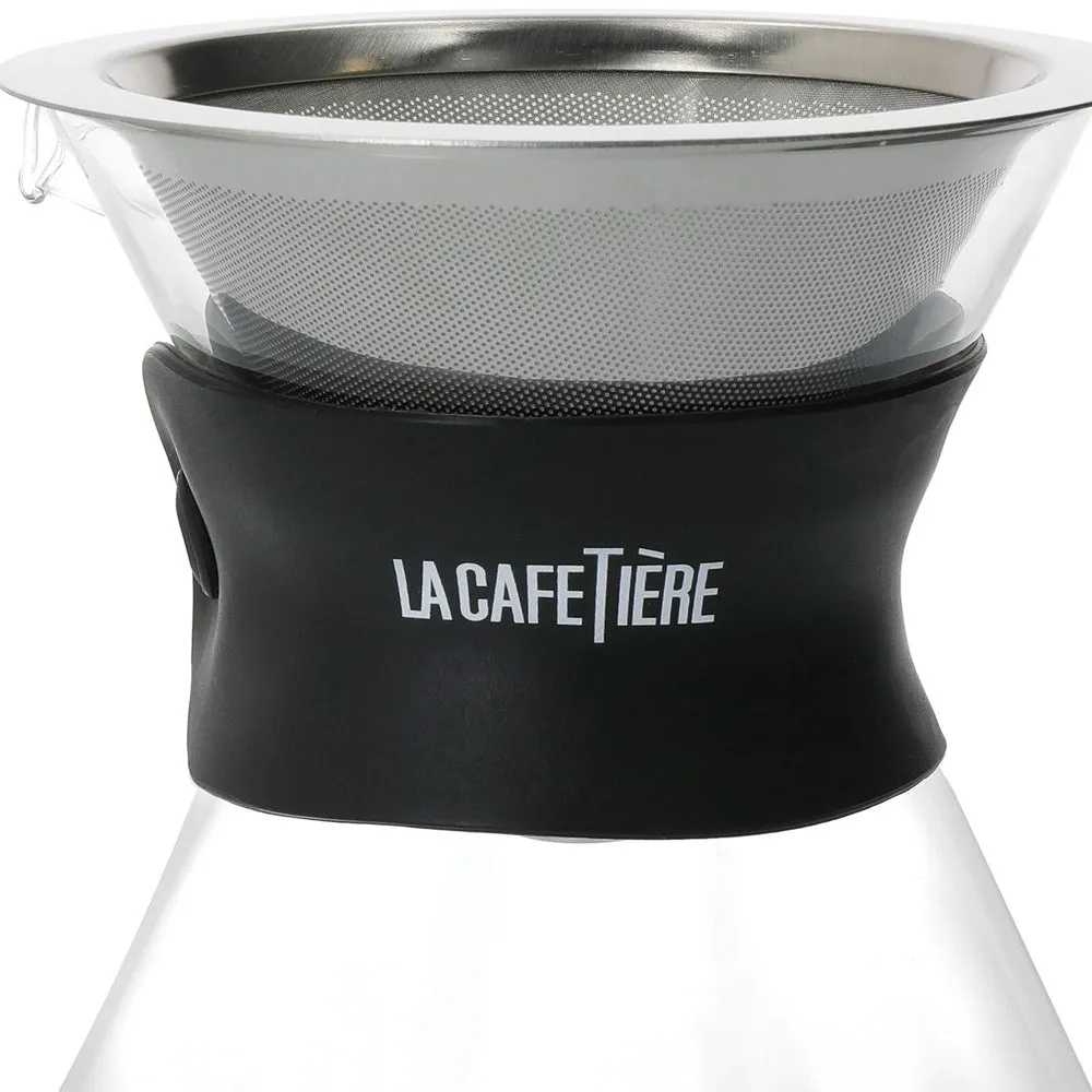 La Cafetiere 15cm/400ml 3-Cup Glass Coffee Dripper & Carafe Set