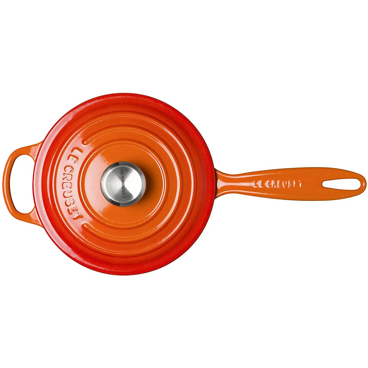 Le Creuset 1.75 qt. Signature Saucepan - Flame