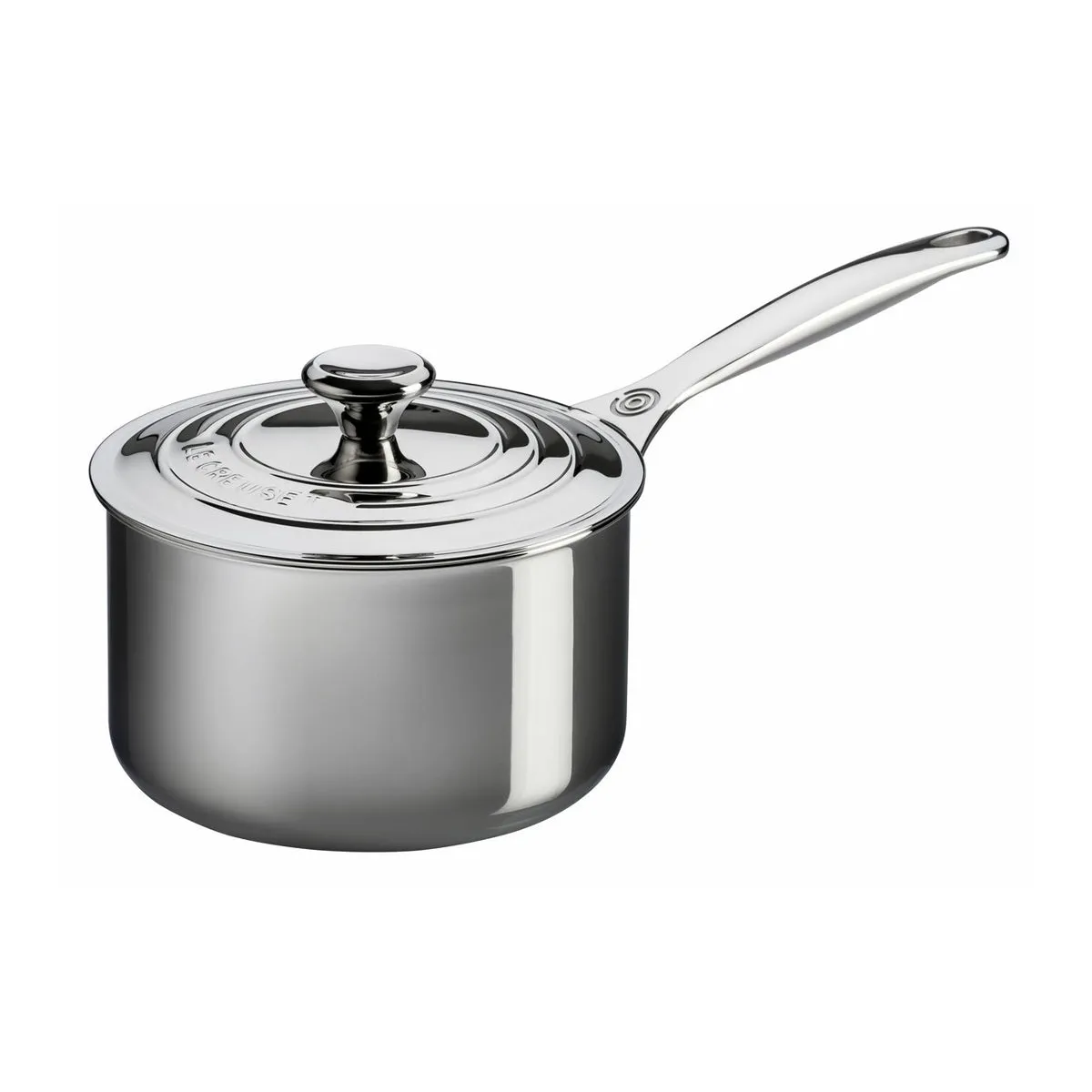 Le Creuset 2 Qt. Saucepan w/Lid - Stainless Steel