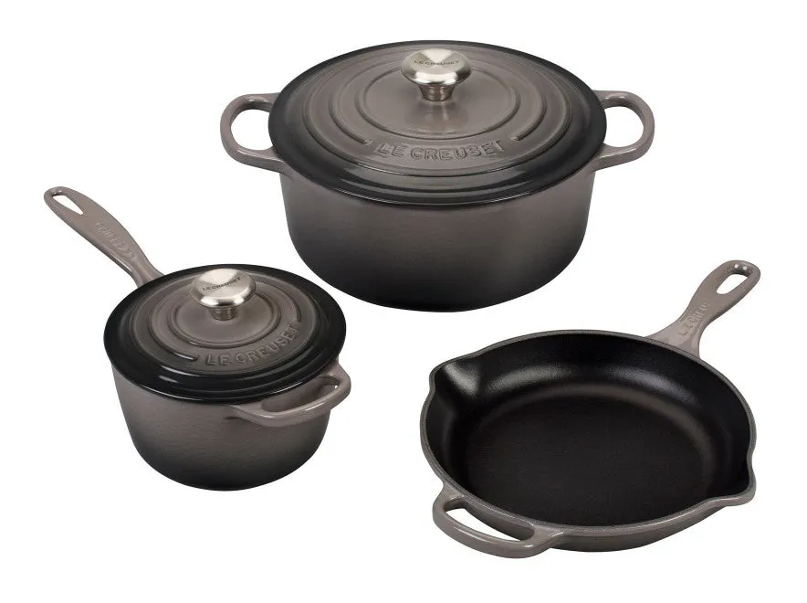 Le Creuset 5-Piece Signature Cast Iron Set