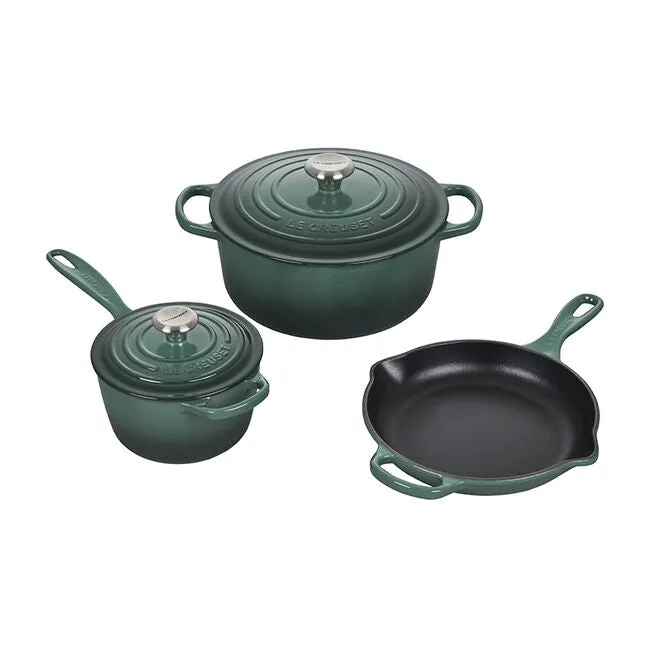 Le Creuset 5-Piece Signature Cast Iron Set