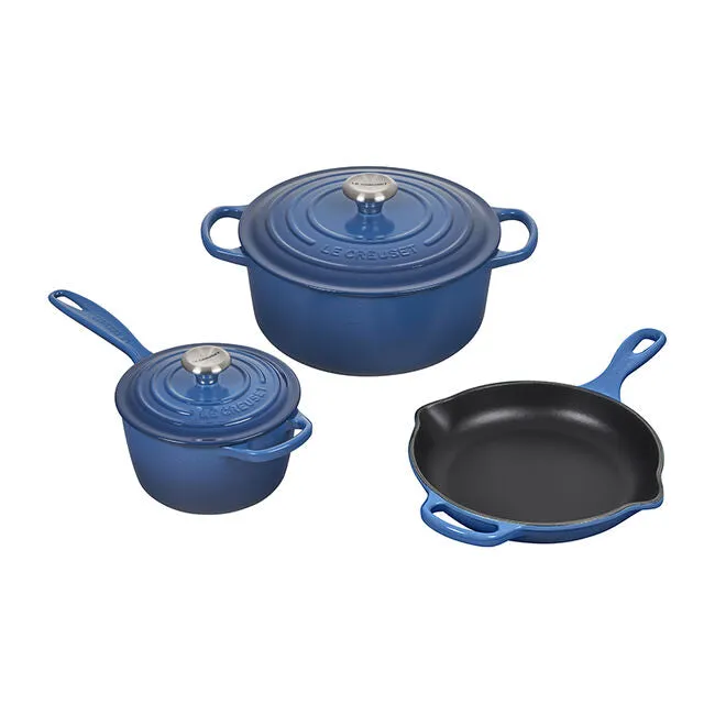 Le Creuset 5-Piece Signature Cast Iron Set