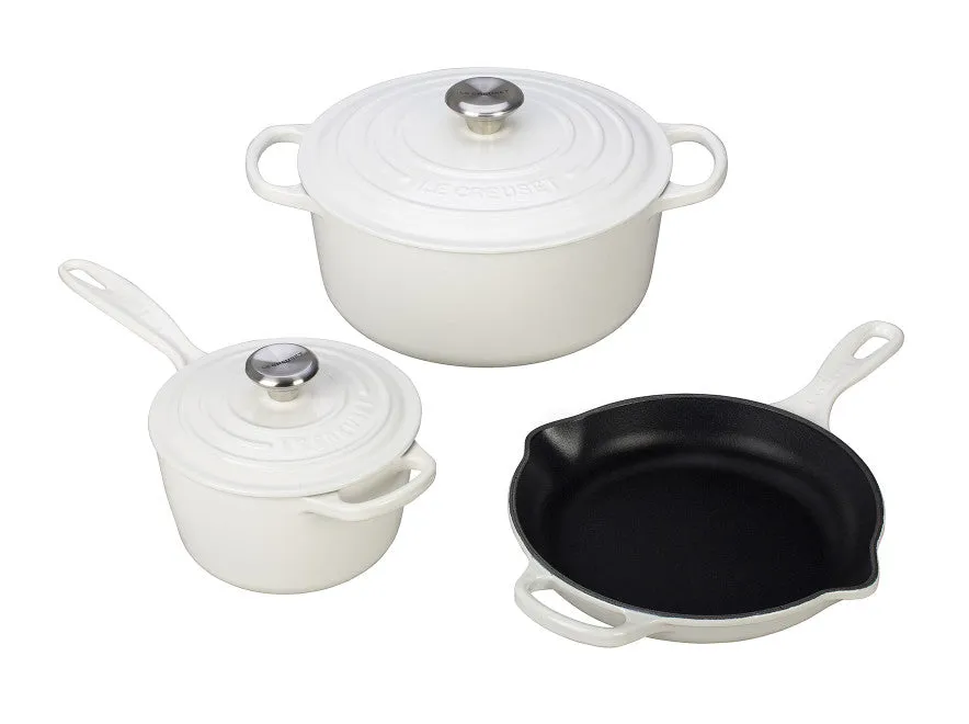 Le Creuset 5-Piece Signature Cast Iron Set