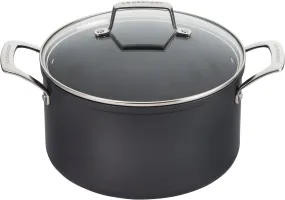 Le Creuset 6.3 Qt. Essential Non-Stick Ceramic Stockpot w/Glass Lid