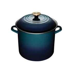 Le Creuset Agave Enameled Steel Stock Pot  - 11.4L / 12 Qt