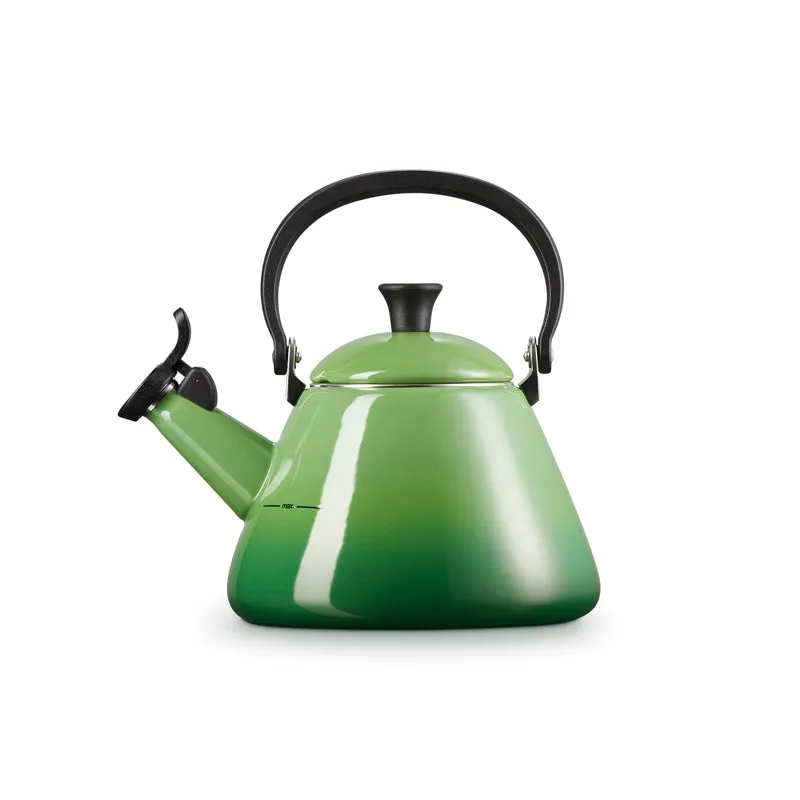 Le Creuset Kone Kettle with Fixed Whistle 1.6 litre Bamboo