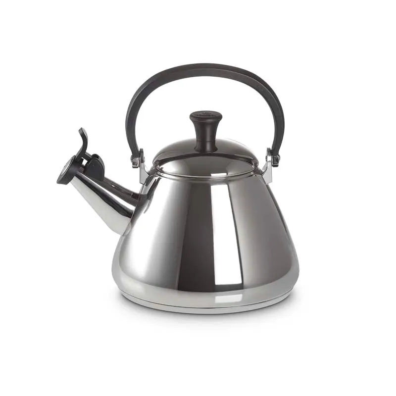 Le Creuset Kone Kettle with Fixed Whistle 1.6 litre Stainless Steel