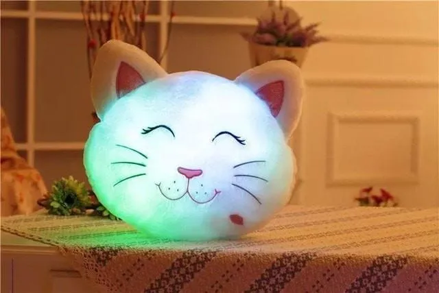 LED Cat Pillow