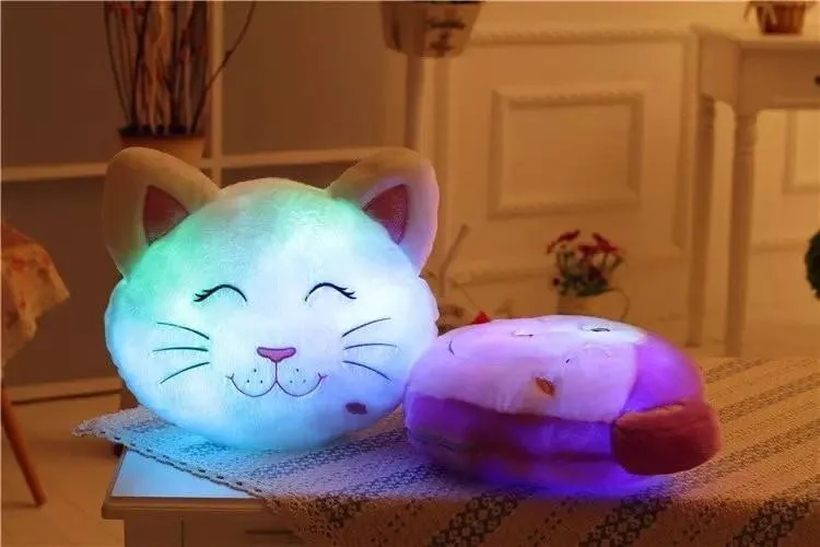 LED Cat Pillow