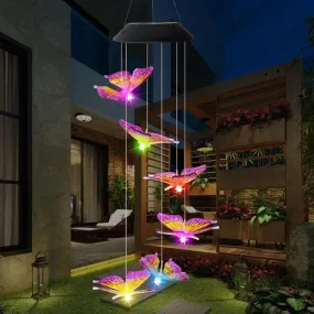 LED Solar Power Butterfly Lights