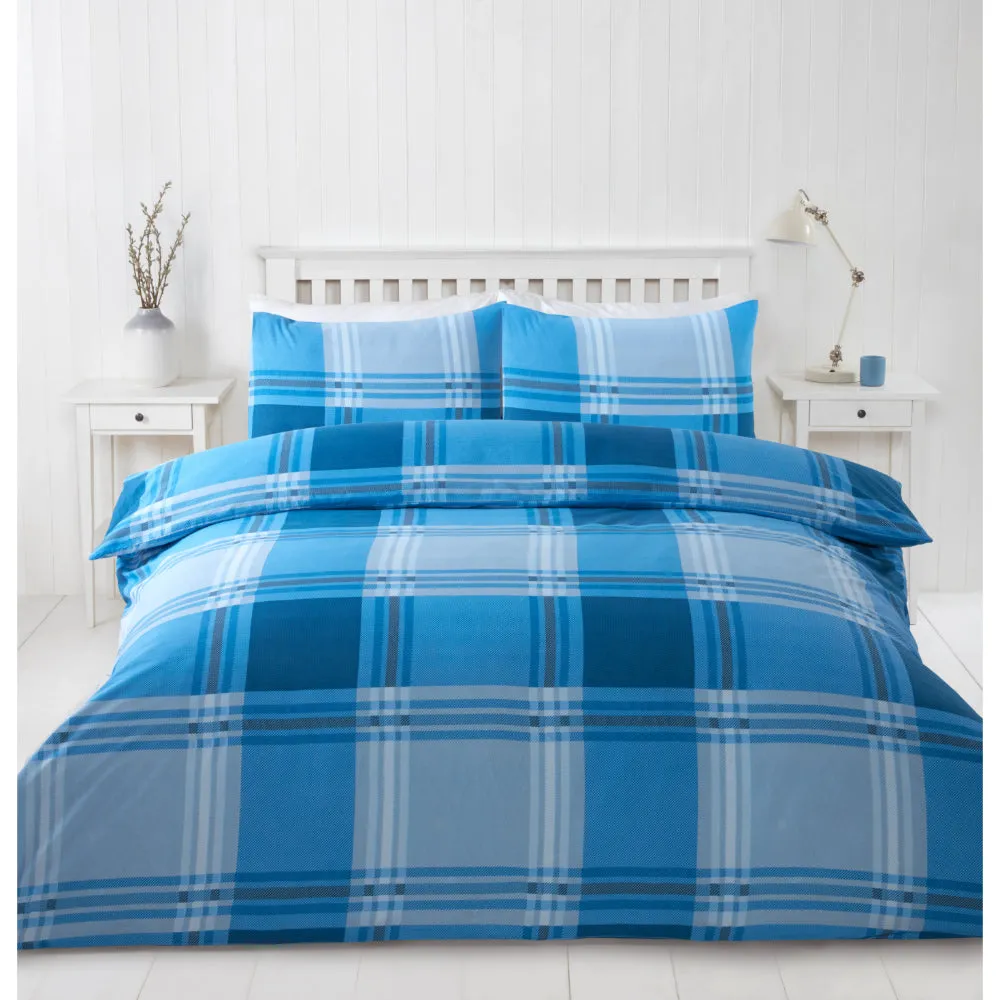 Lewis's Heritage Duvet Set - Blue