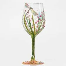 LOLITA WINE GLASS DRAGONFLY