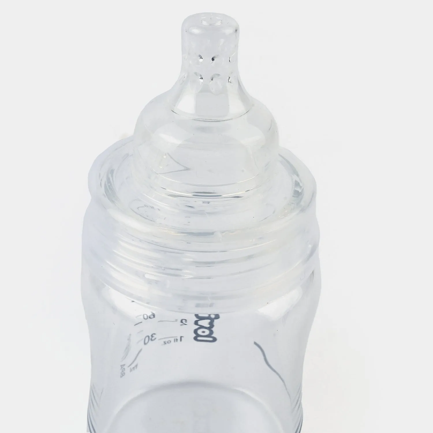 Lovi Glass Bottle Diamond Glass 150 Ml Baby Shower Boy