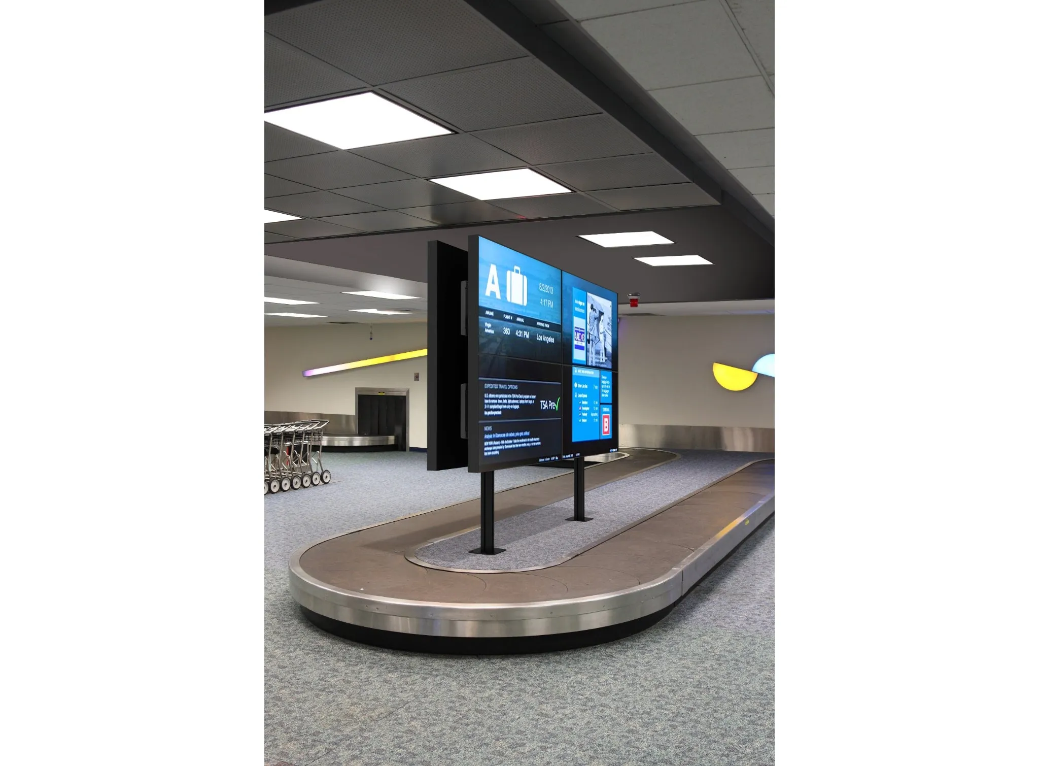 <html>SmartMount<sup>®</sup> Back-to-Back Modular Video Wall Pedestal Mount 2x2 Configuration FOR 46" TO 60" DISPLAYS</html>